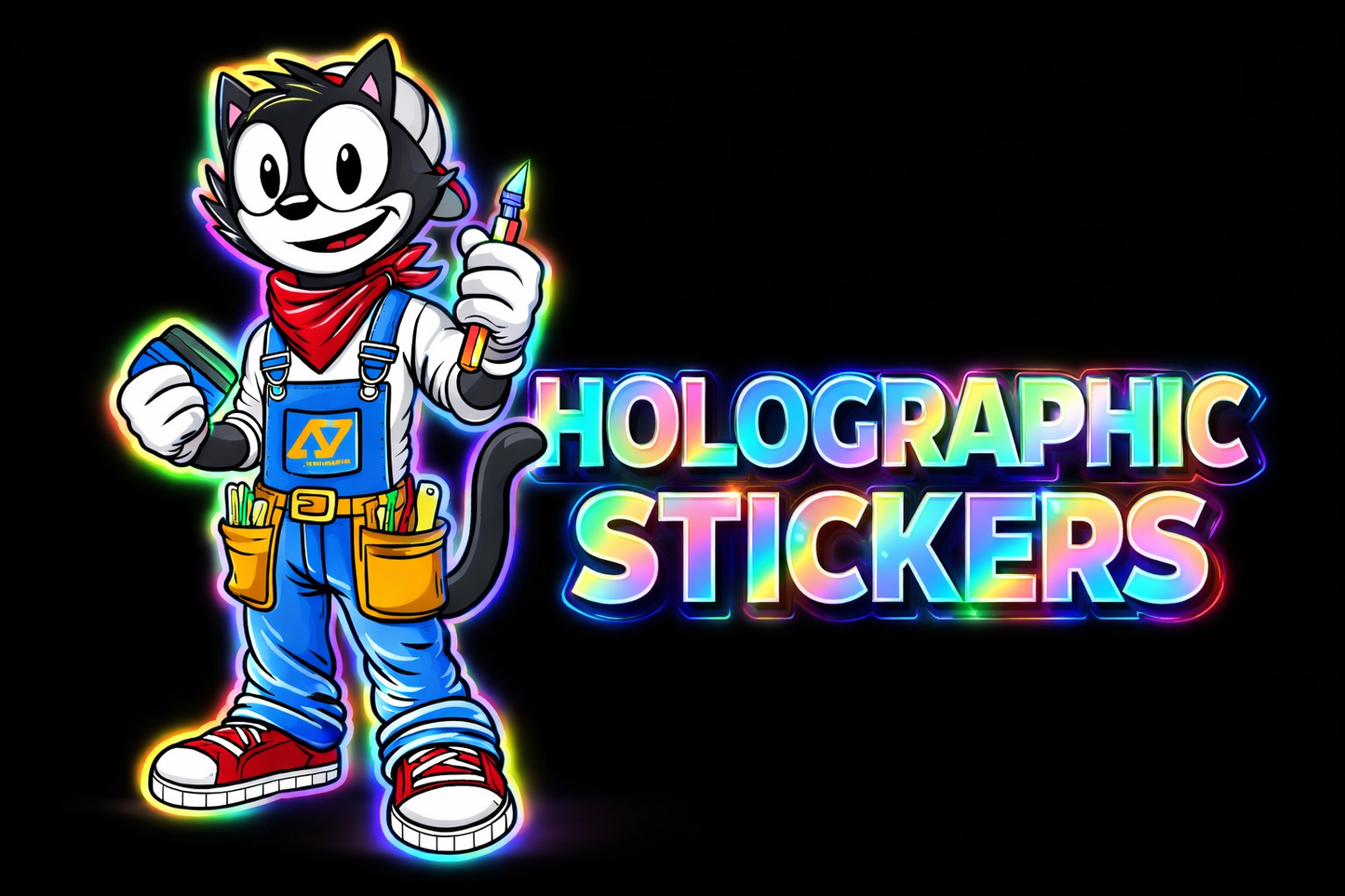 CUSTOM HOLOGRAPHIC STICKERS