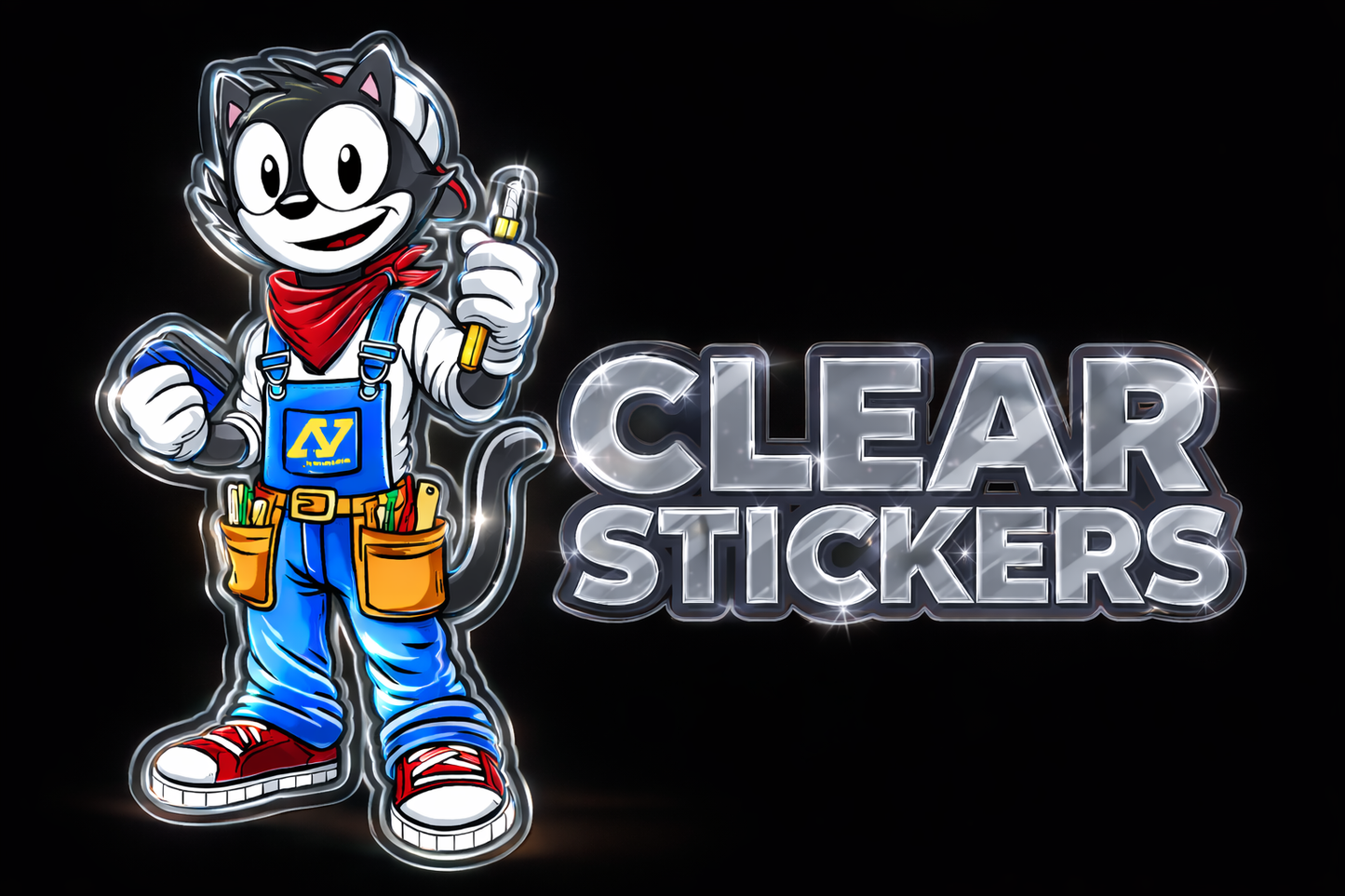 CLEAR STICKERS